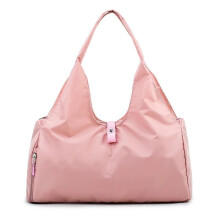 Yoga Mat Bag Nylon Unisex For Women And Men Pink Gym Fitness Travel Holds Standard Yoga Mats
