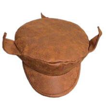 British Unisex Newsies Cabbie Headwear Painter Hat Show-Marron 1