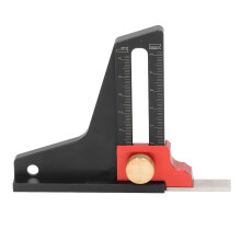 Height Gauge Aluminum Alloy For Woodworking Saw Table Depth Gauge And Contour Gauge Tool Ruler For Saw Table Adjustment