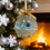 Premium Acrylic Christmas Tree Bell Decoration With-C 6