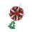 Multipurpose Fabric Wreath Hanging Decoration-Christmas tree 1