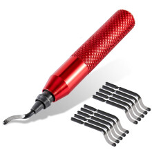 Edges Trimmer Metal Hand Burr Wood Deburring Tool For Crafts, Comfortable Handle For Home Office And School Use