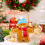 Efficient Gingerbreads Man Christmas Handheld Bag Double-Yellow 5