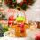 Efficient Gingerbreads Man Christmas Handheld Bag Double-Yellow 6