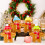 Efficient Gingerbreads Man Christmas Handheld Bag Double-Yellow 3