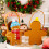 Efficient Gingerbreads Man Christmas Handheld Bag Double-Yellow 2