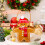 Efficient Gingerbreads Man Christmas Handheld Bag Double-Yellow 7