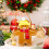 Efficient Gingerbreads Man Christmas Handheld Bag Double-Yellow 4
