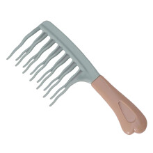 Wide Tooth Detangling Comb for Women with AntiStatic Design, Fast Glide Wavy Teeth, Travel Friendly