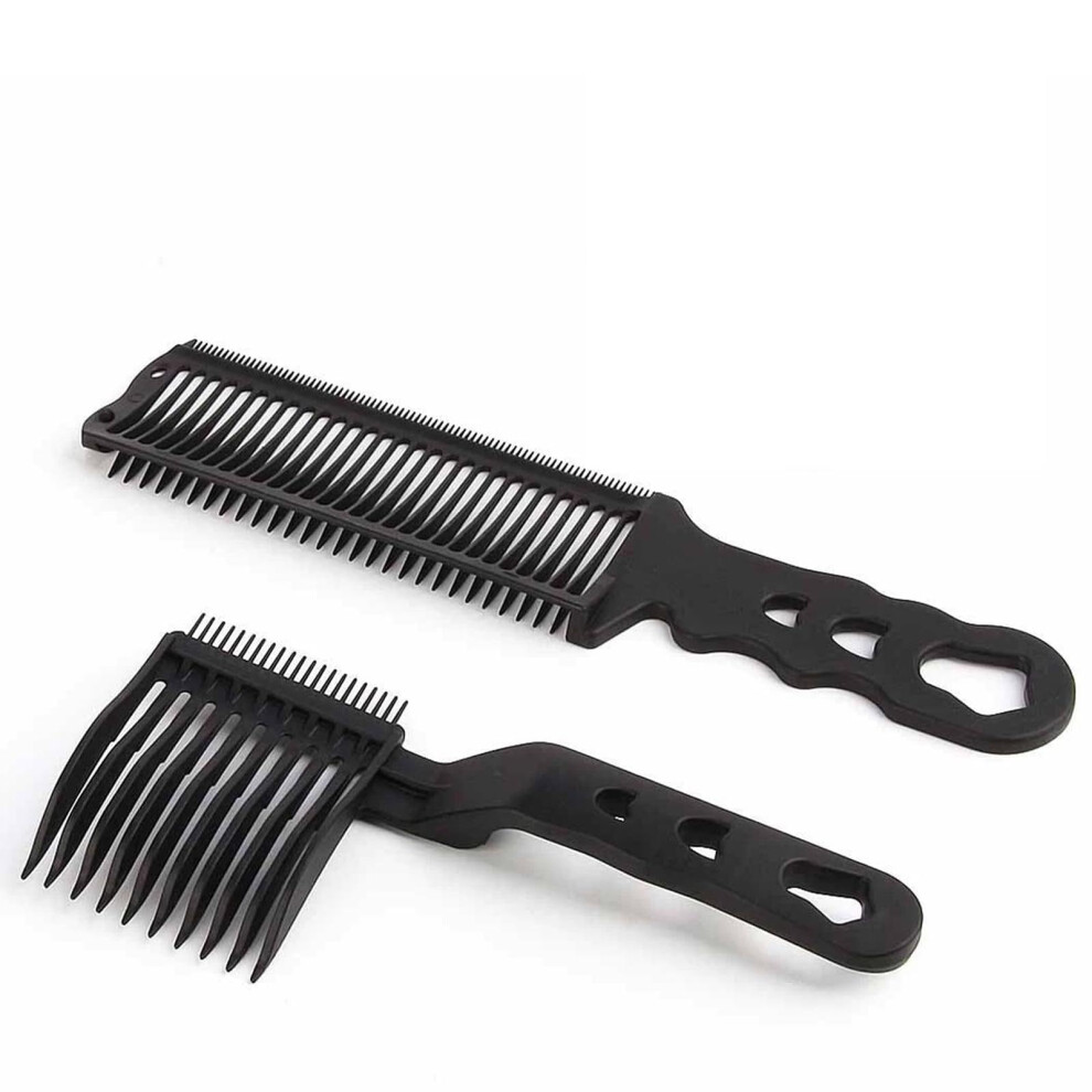 Unisex Barber Fade Comb Set, Professional Antistatic Hair Cutting Comb With Ergonomic Grip For Salon And Home