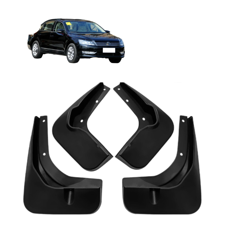 Mud Flaps Set For Volkswagen Passat 20112018, Nodrill Front And Rear Car Splash Guards, Allseason 9365049324731