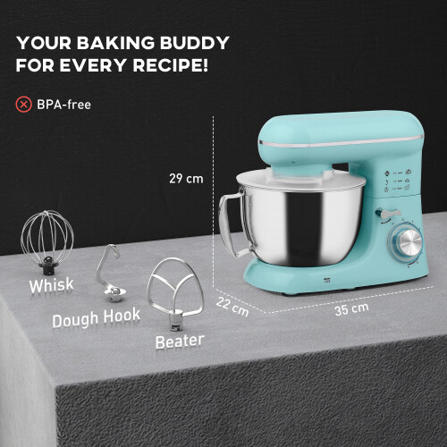 6-Speed Kitchen Stand Mixer for Baking & Dough Mixing 1