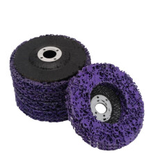 Poly Strip Disc Wheel 100 x 16mm Set Of 3 Durable Poly Abrasive Discs For Wood Metal Paint Rust Removal Angle Grinder