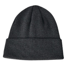 Chapeau en tricot unique, chapeau d'hiver, casquettes-Gris foncé
