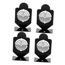 4pcs Multifunctional Rotating Metal Target Board For Shooting Practice, 4Piece Set, Family Gatherings