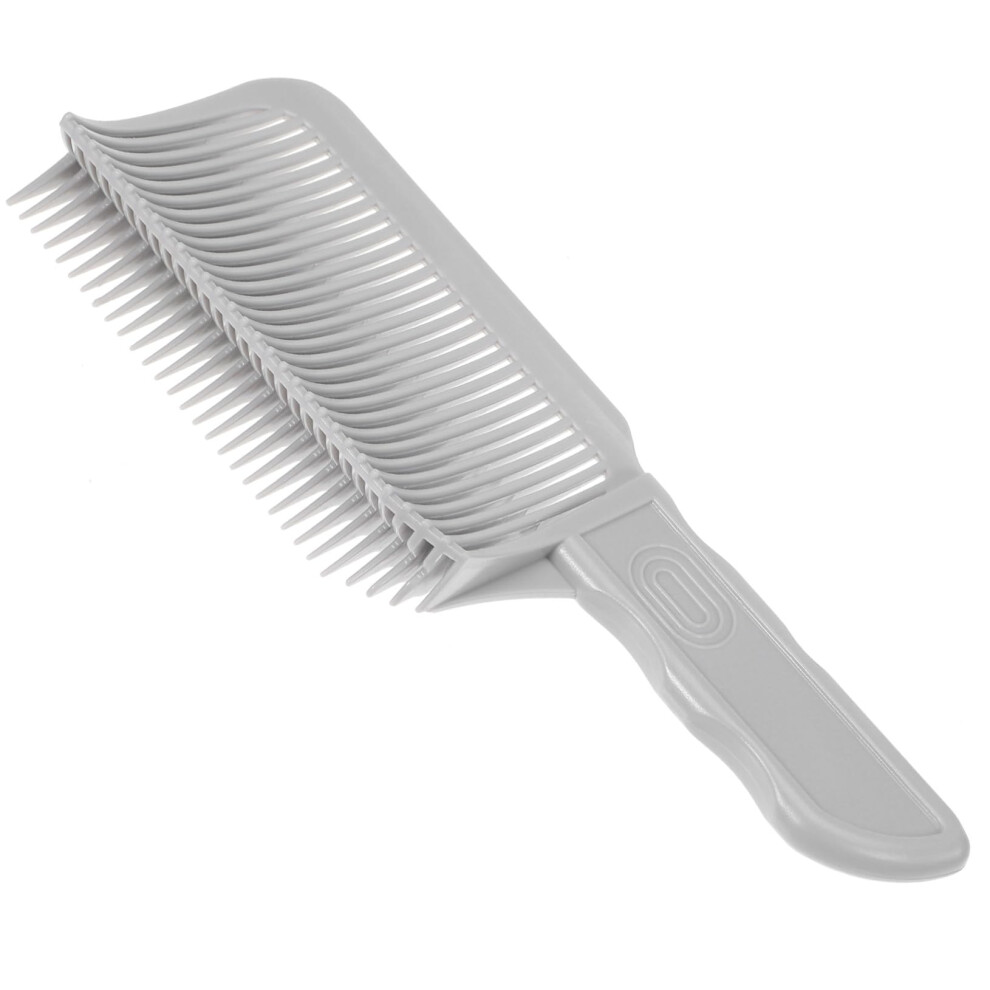 Flat  Hair Comb for Men with Arc Shaped Cutting Guide for Precise Positioning and Professional Fade Styling