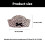 Chapeau à nœud papillon imprimé léopard pour-marron clair 4