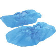 Cubrezapatos desechables reciclables, cubrezapatos impermeables resistentes al desgarro con antideslizantes para entornos limpios, cubrezapatos