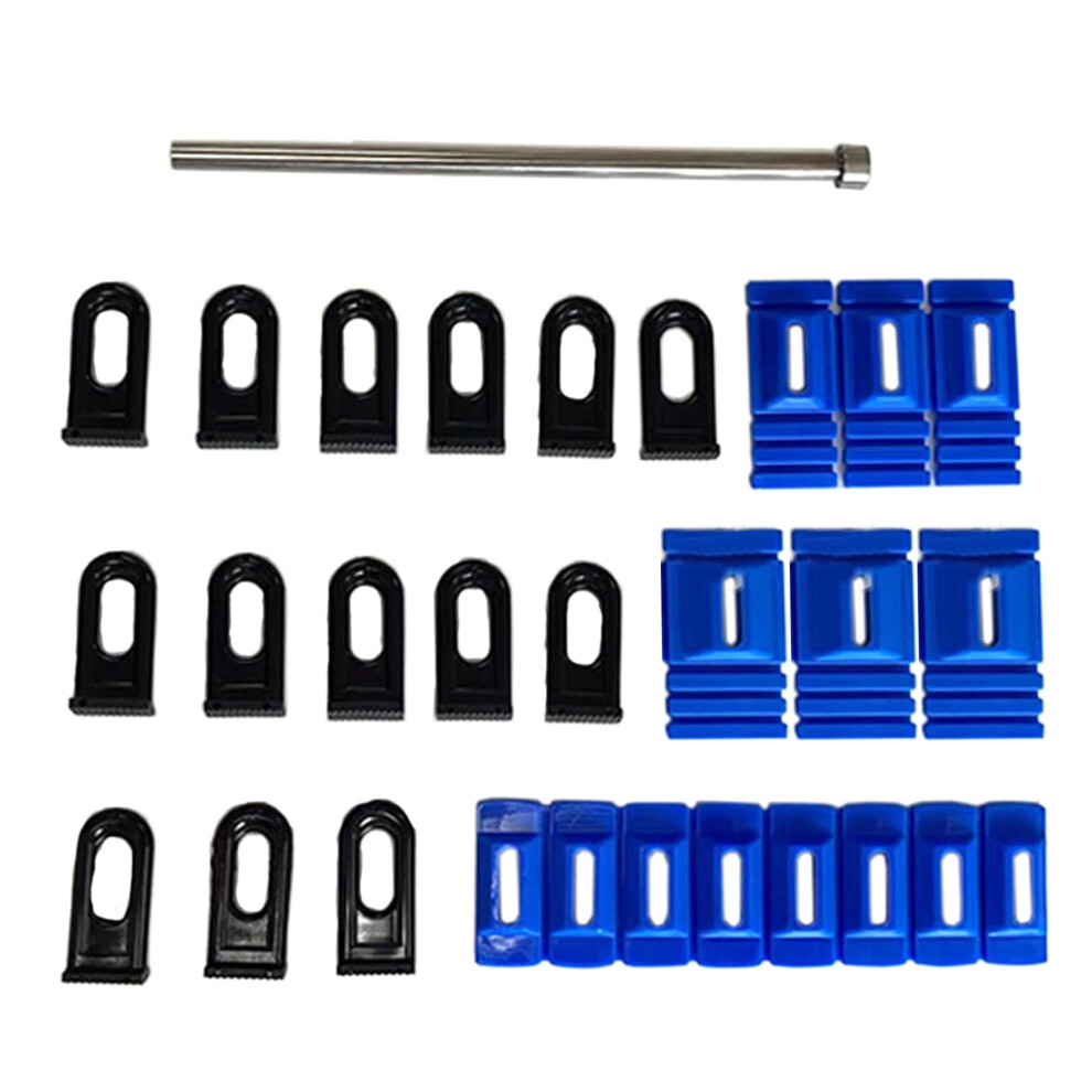 Car Dent Tool Paintless Dent Removal Kit With Aluminum Alloy Bridge Puller Tabs Set 9412369377012