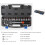 1/4 Drive Torque Wrench Set 28Piece 224 N m Maximum Torque Motorcycle Socket Spanner  Kit 5
