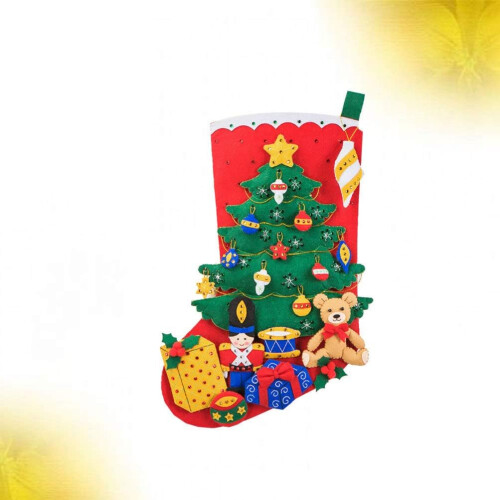 Festive Design Christmas Stocking Kit, Stimulating Creativity And Hands-On Learning For A Personalizable Gift 2