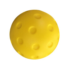 Quiet Foam Pickleballs PU Foam Practice Balls, NoiseReducing Soft Balls For Indoor And Outdoor Use, Bright Yellow