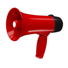 Megaphone Handheld Portable Compact With BuiltIn Siren Adjustable Volume Microphone Compatibility Bullhorn For Coaches