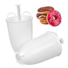 Manual Donut Maker Set with Nonstick Surface, Food Grade Mold for DIY Home Baking Pastry