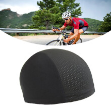 Czapeczka pod kask rowerowy, zapinana tuż nad uszami, idealna pod kask, lekka, siateczkowa, odprowadzająca pot, dla mężczyzn i kobiet, jeden