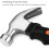 Woodworking Claw Hammer SpecialSteel Handle Small Household MultiFunction Nail Puller Tool 5