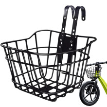 Cycling Basket Front Large Capacity, Front Bike Basket Holder Attachment For Women Kids Girls Riding Mountain Outdoor