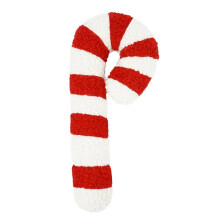 Christmas 3D Candy Throw Pillows Red and White Peppermint Candy Cane Pillow for Couch Cushion Sofa Decor Crutch
