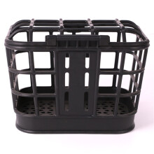 Bike Front Basket 28X23X22 Cm, Detachable With Lid, Large Capacity, Anti Extrusion