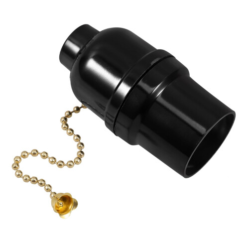 E27 Pull Chain Light Socket Replacement Lamp Holder for Floor and Table Lamps, Easy Installation