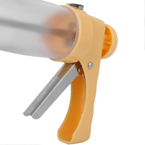 (As show, One size) Cookies Biscuits Maker Cake Cream Pastry Decorating Nozzle Set Kitchen Baking Tools Yellow 2