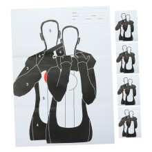 5pcs Professional Target Paper Indoor Targets For Indoor Shooting Practice Backyard Paper Targets 5 Pack