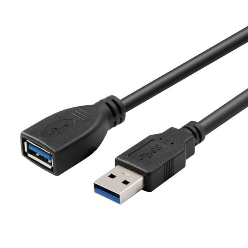 Usb 3.0 Extender Cable For High Speed Data Transfer, Superspeed Usb 3.0 Extension Cord With Type A Male To Female Connectors, Supports Backward Compat 9486358976661