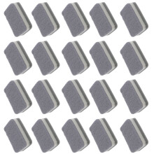 20Pcs Car Detailing Sponges Washing Cloth for Vehicle-Gray