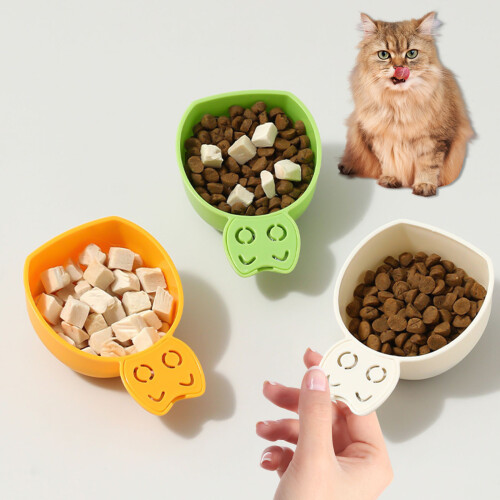 3lots Comfortable Long Handle Scoops Pet Food Feeding Scoops 1