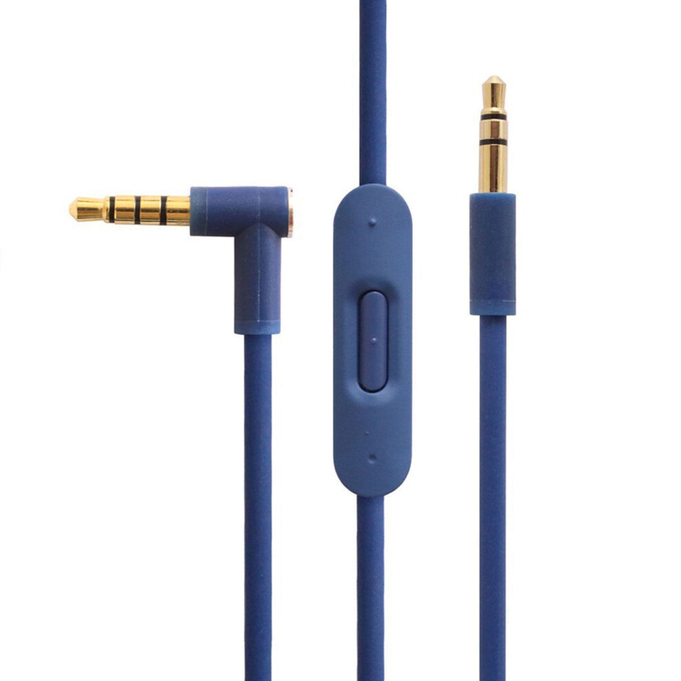 Replacement Cord For Beats Headphones, Tangle-Free Audio Cable With In-Line Remote Microphone, Perfect For Solo/Studio/Pro Detox Wireless Mixr Executi 9486358977262