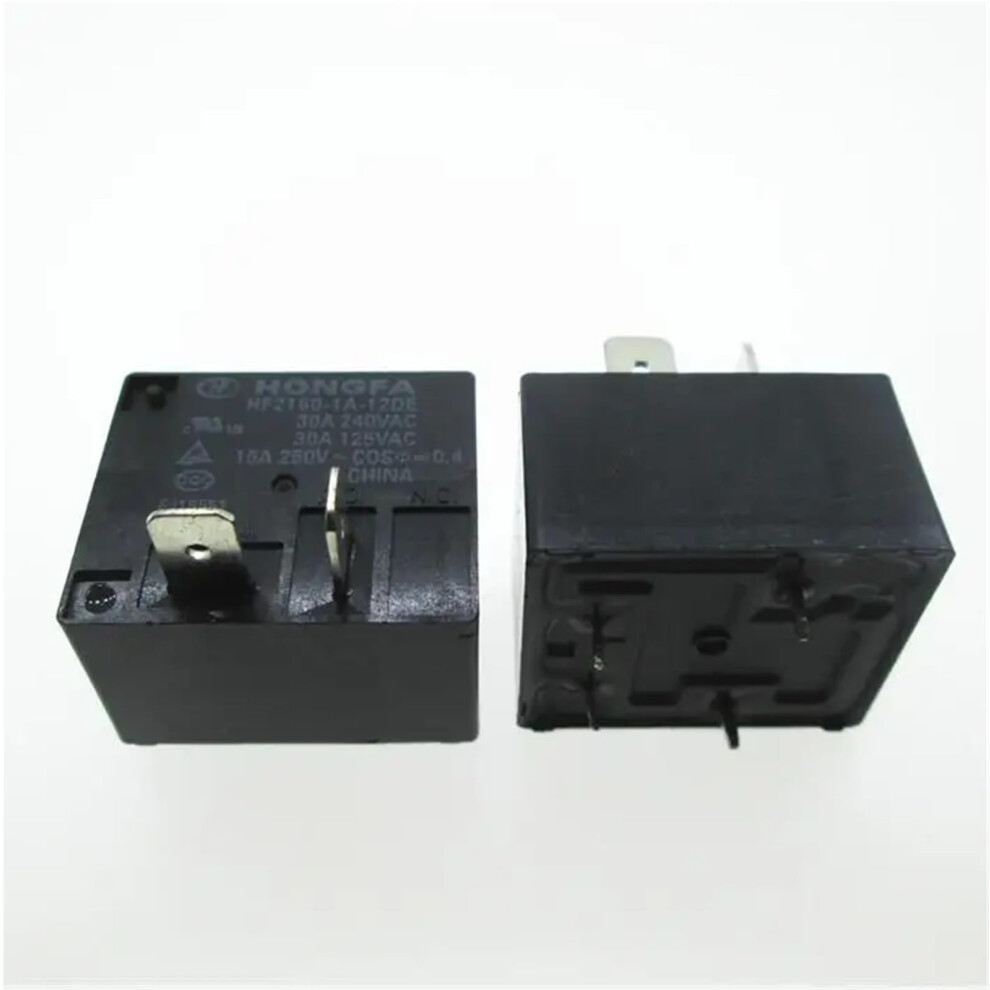 12V Power Relay Hf21601a12de 30A 240Vac 4Pin Current Reliable Switching 9412369378163