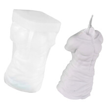 Detailed Human Figure Elastomer Cast For Artistic-Style A