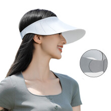 Pare-soleil pour femmes, chapeau de Baseball, Protection UV-Gris
