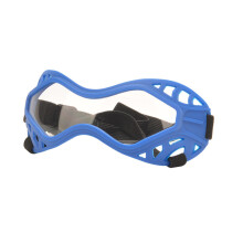 Outdoor Dog Glasses Against Slip Nose Pad-Blue transparent