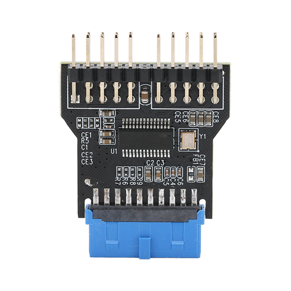 High-Performance Usb 3.0 Motherboard Adapter, Independent Differential Signals And Flat Ribbon Wire For Stable Signal Transmission And Data Transfer S 9486358977538