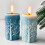 Christmas Themed Candle Silicone Mold For Making Candle Soap 4