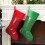 Christmas Stocking Decoration Large Capacity Present Bag-Red 6