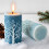 Christmas Themed Candle Silicone Mold For Making Candle Soap 6