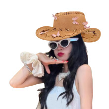 Chapeau de Cowboy pour enterrement de vie de jeune fille,-Kaki