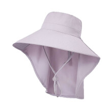 Chapeau de pêcheur, seau, pare-soleil, chapeau-PF023 gris clair